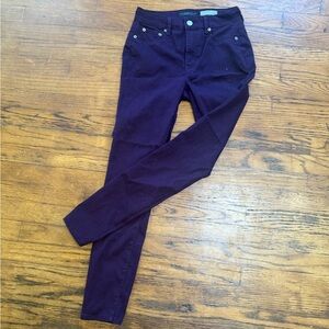 Aeropostale Deep Purple High-Waisted Leggings